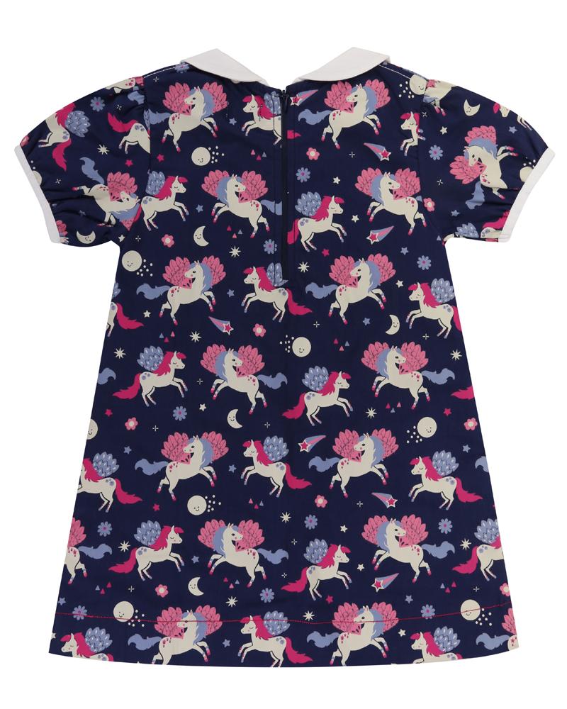 Collar Woven Dress- Pegasus