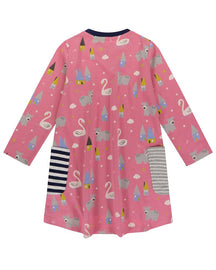 Swan Bear Jersey Dress