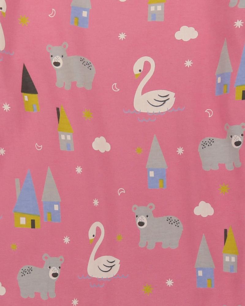 Swan Bear Jersey Dress