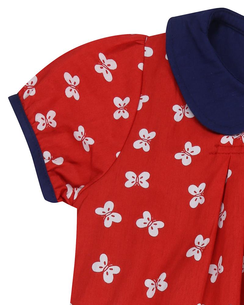 Vintage Shift Dress- Butterfly