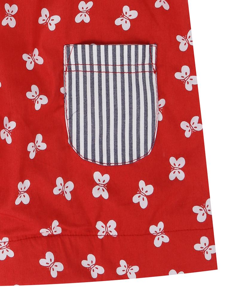 Vintage Shift Dress- Butterfly