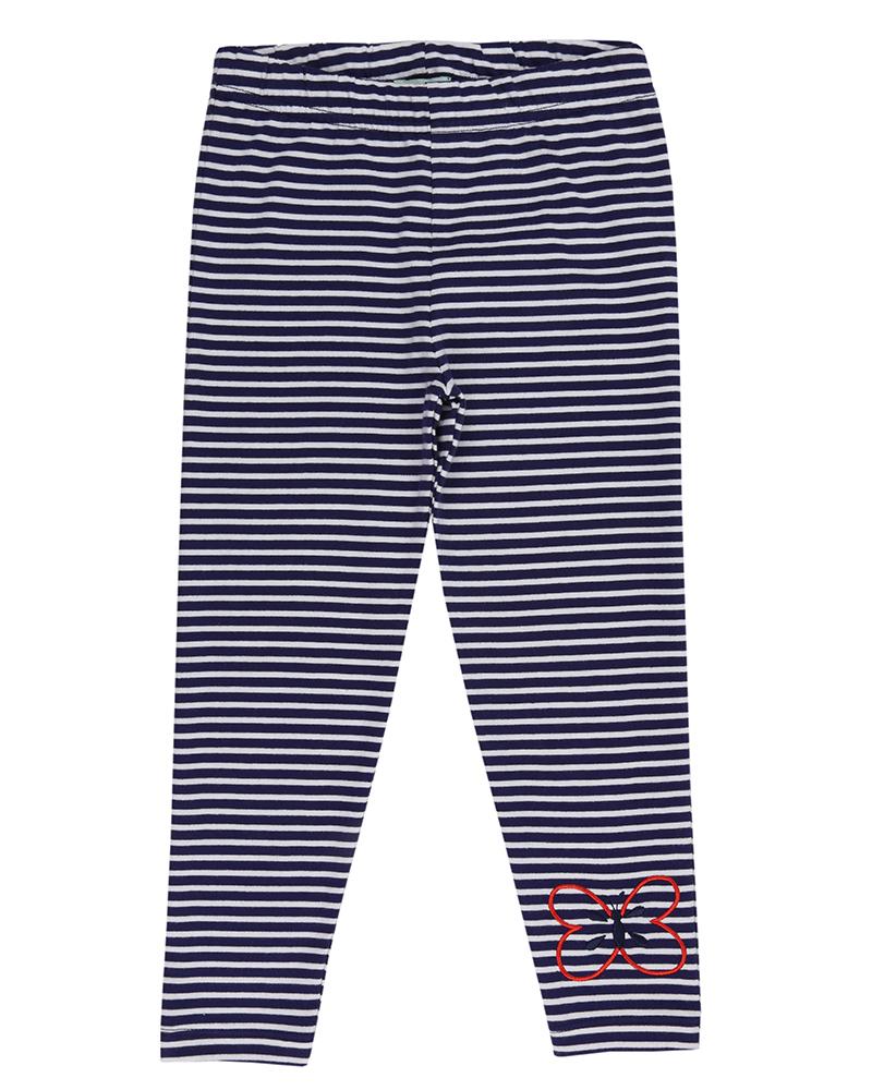 Cropped Stripe Leggings