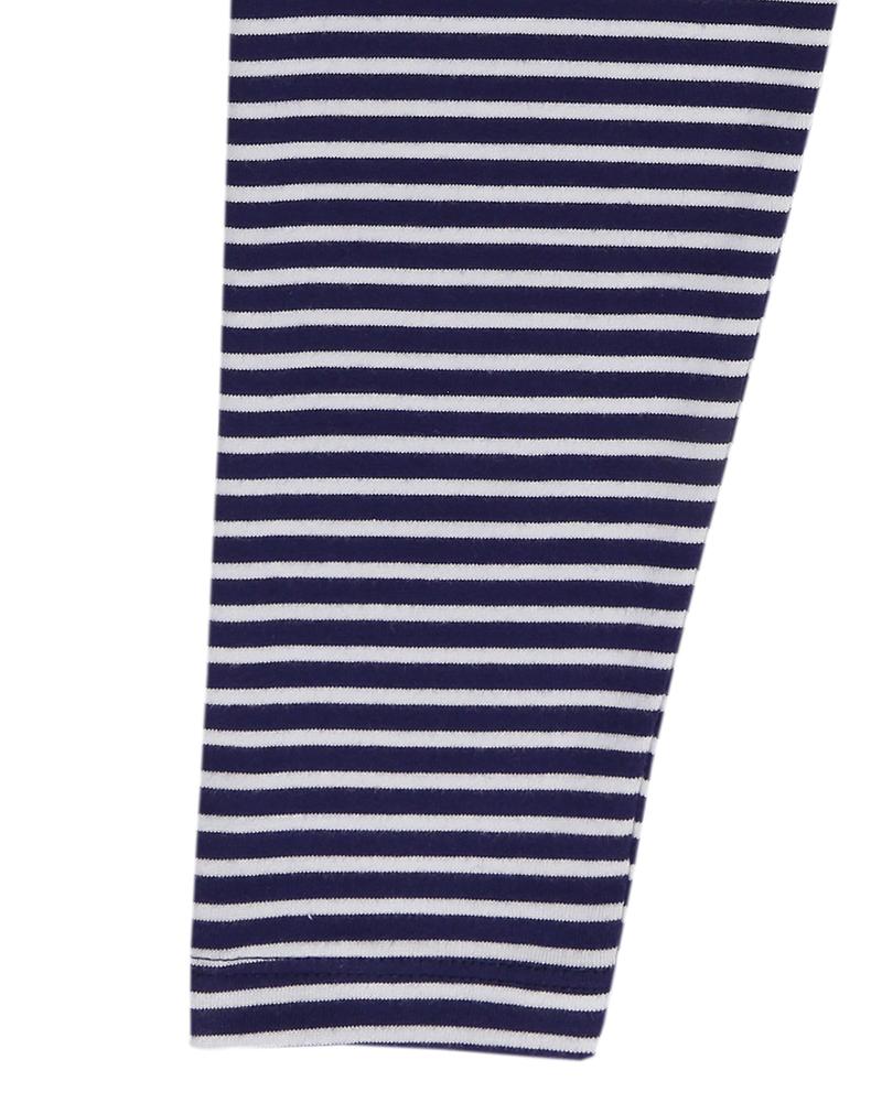 Cropped Stripe Leggings
