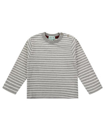 Grey Stripe Top