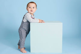 Jersey Dungarees- Check