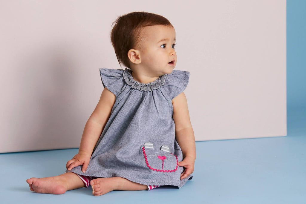 Character Pocket Flannel Dress