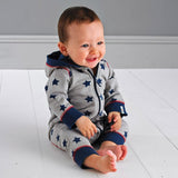 Baby Boys Hooded All In One Baby Suit