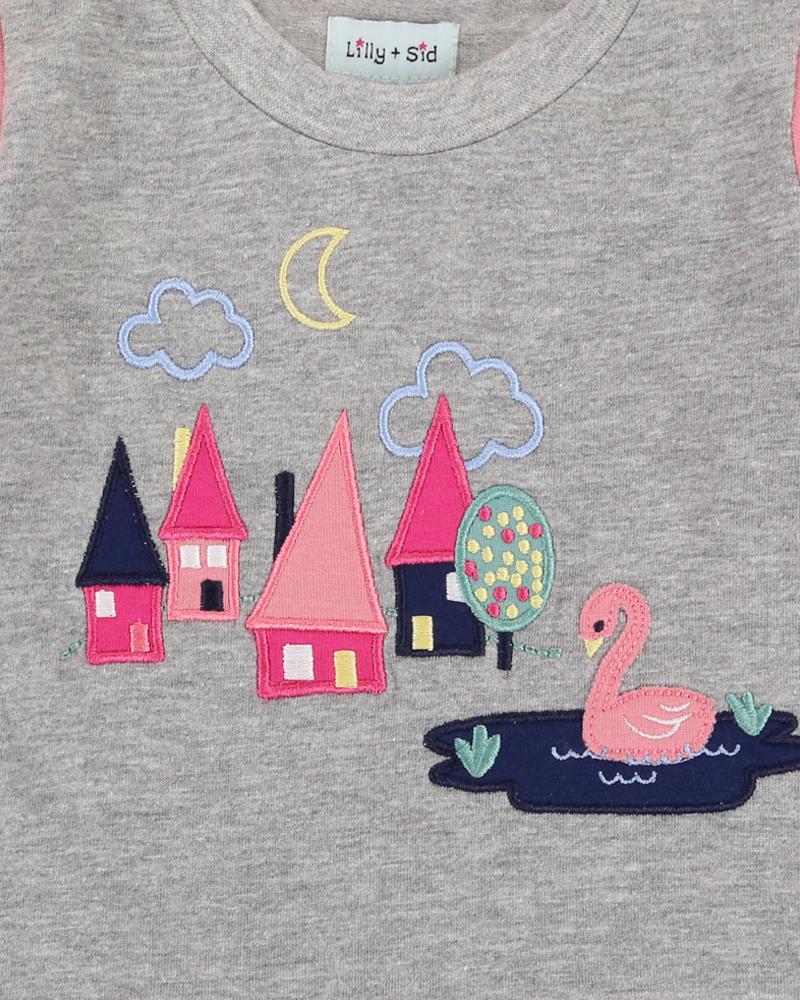 Swan House Applique Playset