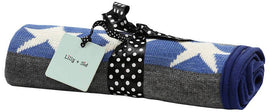 Super Star Knitted Baby Boys Blanket